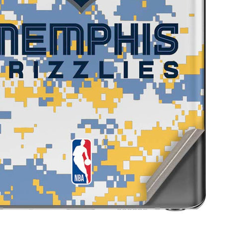 NBA Memphis Grizzlies Digi Camo Galaxy Note20 5G Skin